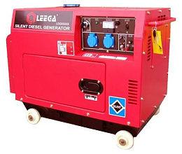 Дизельный генератор Амперос LDG 6500S-3 в шумозащитном кожухе