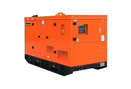 Дизельный генератор MPMC MP30-230Y-S в кожухе на шасси с АВР 4TNV98-GGFC
