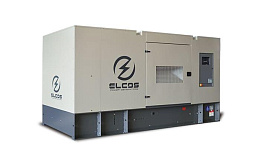 Дизельный генератор ELCOS GE.AI.500/450.PRO в кожухе на шасси C13TE6W