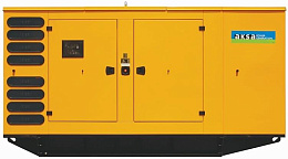 Дизельный генератор Aksa AD 1015 в кожухе на шасси DP222CC