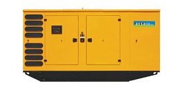 Дизельный генератор Aksa APD 525 C в кожухе на шасси QSZ13-G3