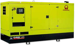 Дизельный генератор Pramac GSW150D в кожухе на шасси с АВР BF4M 1013 FC