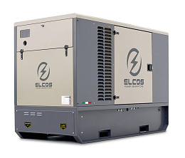 Дизельный генератор ELCOS GE.DWS5.052/050.SS в кожухе на шасси D24