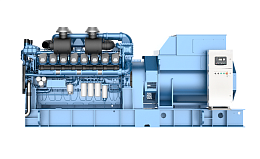 Газопоршневая установка Baudouin 1000 кВт открытая