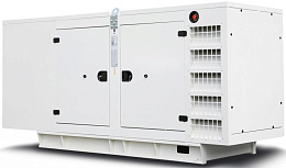 Дизельный генератор Hertz HG 440 DC в кожухе на шасси P158LE