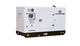 Дизельный генератор EMPower EMP34C-S в кожухе на шасси 4B3.9-G12
