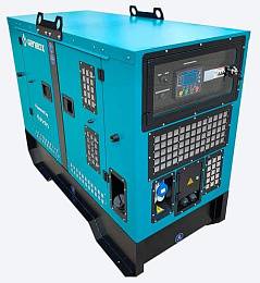 Дизельный генератор Genbox KBT16T-S\T в кожухе V2203-BG