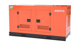 Дизельный генератор MVAE 33PS/D в кожухе на шасси с АВР 1103A-33G