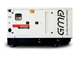 Дизельный генератор GMP 481WGC в кожухе на шасси WP13D405E200