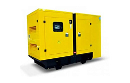 Дизельный генератор Leega LG688DY в кожухе на шасси с АВР DP180LB