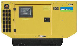 Дизельный генератор Aksa AJD 132 в кожухе на шасси с АВР 6068TF220