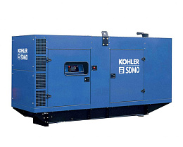 Дизельный генератор KOHLER-SDMO D275II в кожухе P126TI