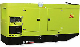 Дизельный генератор Pramac GSW665I в кожухе с АВР C16TE1W