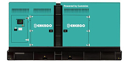Дизельный генератор Energo AD500-T400C-S в кожухе на шасси QSZ13G3