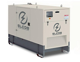 Дизельный генератор ELCOS GE.AI.056/051.PRO в кожухе на шасси с АВР N45AM2