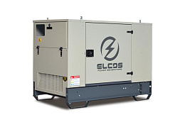 Дизельный генератор ELCOS GE.PK.022/020.PRO в кожухе с АВР 404A-22G1