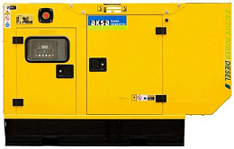 Дизельный генератор Aksa APD 25 A в кожухе с АВР A4CRX25