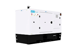 Дизельный генератор Welland WP110CH в кожухе на шасси 6BT5.9-G2