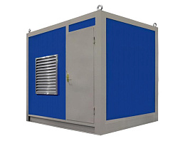 Дизельный генератор Амперос AD 130 I в контейнере на шасси NEF45TM3.S500