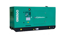 Дизельный генератор Energo AC150-S в кожухе на шасси с АВР 6BTAA5.9-G2