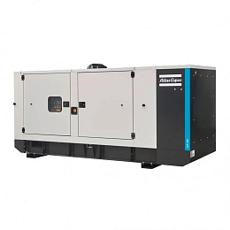 Дизельный генератор Atlas Copco QIS 580 в кожухе с АВР DP158 LD