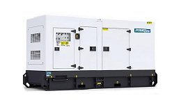 Дизельный генератор PowerLink WPS300S в кожухе на шасси с АВР 1606А-E93TAG5